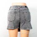 Wholesale Grey Denim Skirt